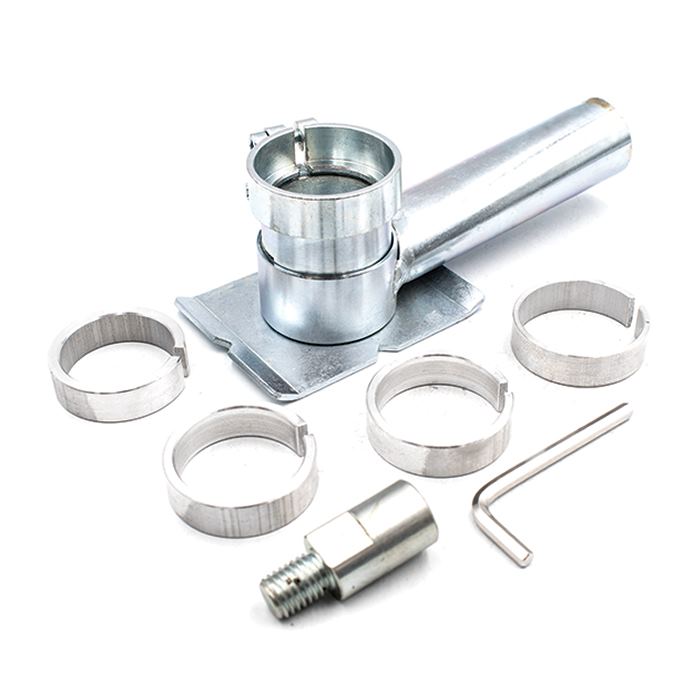 DustTEC Fräserschutz und Staubfrei-Schutz-Set für Winkelschleifer – Bild 2