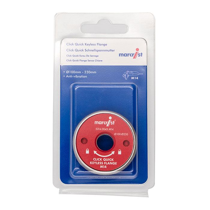 M14 Click-Quick Spannflansch für den werkzeugfreien Scheibenwechsel – Bild 2