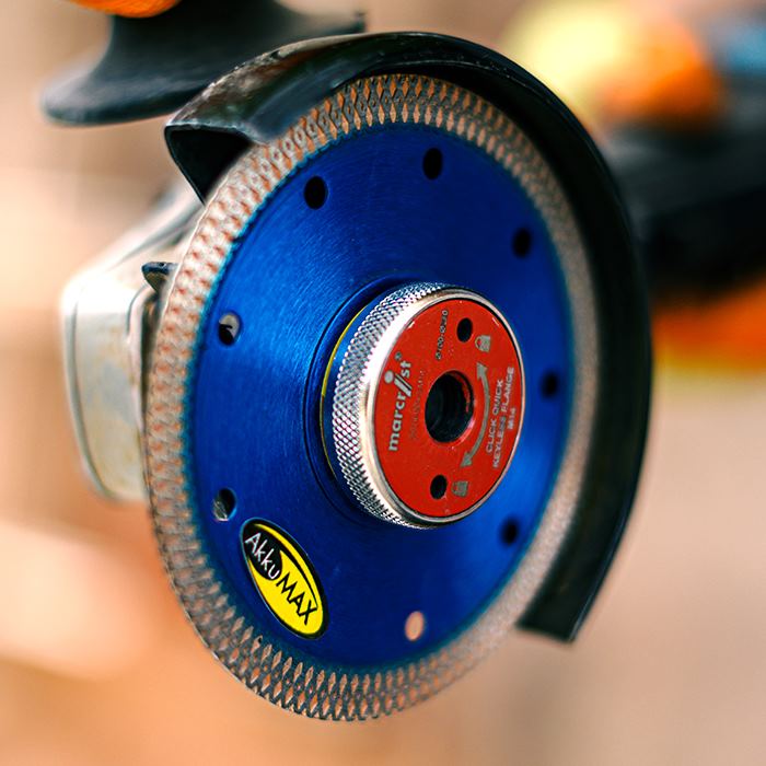 M14 Click-Quick Spannflansch für den werkzeugfreien Scheibenwechsel – Bild 3