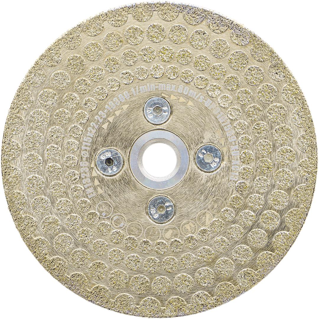 CGF750 3in1 Trenn-Schleif-Finishing Diamantscheibe – Bild 2