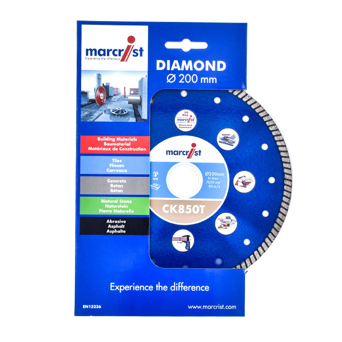 CK850T Hochleistungs-Diamanttrennscheibe für Fliesen – Bild 4