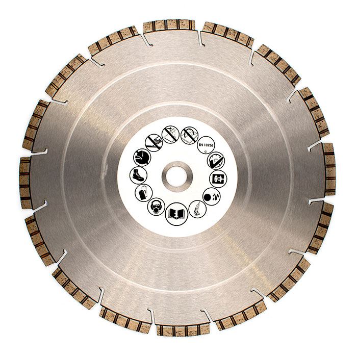 HM750 Diamantscheibe für Granit und harte Materialien – Bild 2