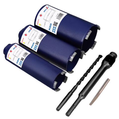 PC850 Diamantschlagbohrkrone ½" BSP(F) Trocken