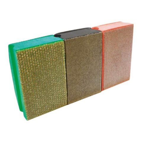 Diamant-Handpolierpad 3er Set #50, #100 und #200