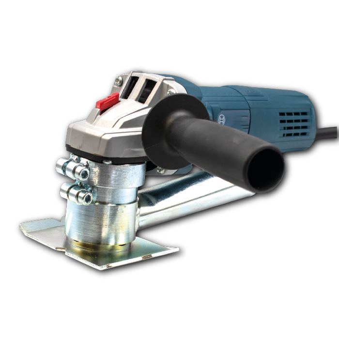 DustTEC Fräserschutz und Staubfrei-Schutz-Set für Winkelschleifer – Bild 3