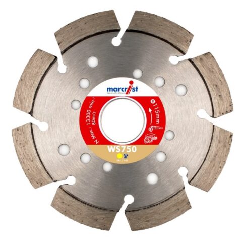WS750 Spezialscheibe für Schlitzfräsen